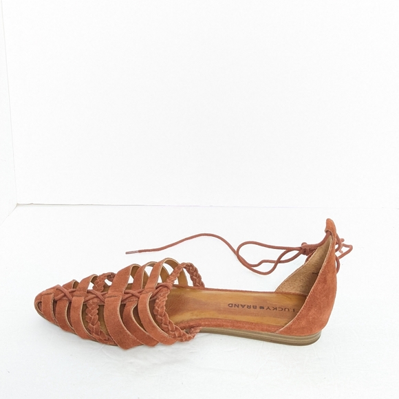 Lucky Brand suede brocki sandals - Picture 10 of 16